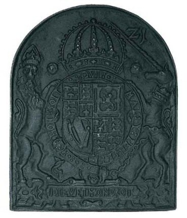 Royal Coat of Arms Fireback