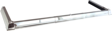 Classic Plain Base Hearth Fender - Steel