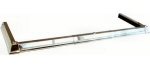 Classic Plain Base Hearth Fender - Steel