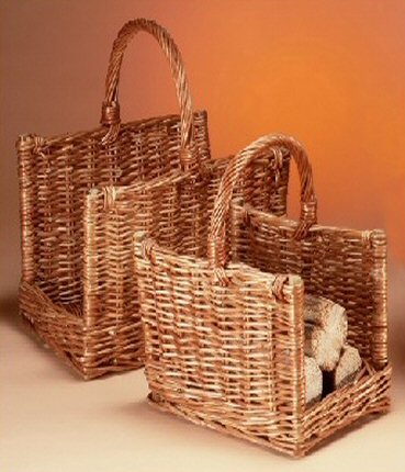 Open End Log Basket
