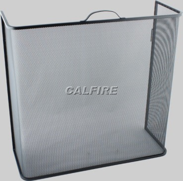 Classic Black Box Open Firescreen