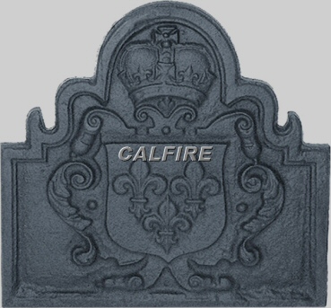 Shield Cast Iron Fireback